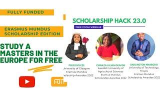 Erasmus Mundus Scholarship Application Made Easy in 2024: For International Students