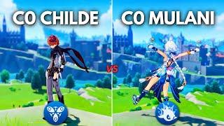 Who is BEST F2P HYDRO DPS !? Mualani vs Childe !! [ Genshin Impact ]