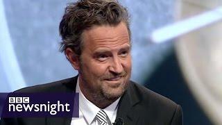 Matthew Perry debates drug courts with Peter Hitchens - BBC Newsnight