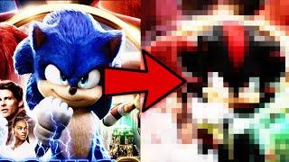 [RareGalaxy5] Turning A Sonic The Hedgehog 2 Poster Into A Shadow The Hedgehog Poster!