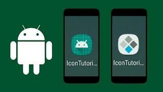 (Java 2020) Creating a custom icon for your app in Android Studio