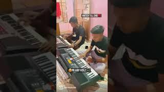Mi Hay Koli Song |  Marathi Koligeet & Drumset Playing On keyboard.