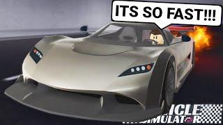 THE NEW KOENIGSEGG JESKO IS SO FAST in VEHICLE SIMULATOR UPDATE! (Roblox)