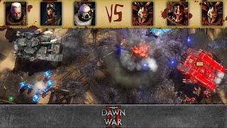 WH40k: Dawn of War 2 - 3v3 | Sparkky + Piluco + funnyman2u [vs] Floid + Draktan + Wolfguard