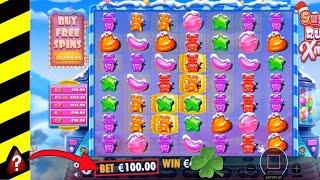 Jouer des SPINS à 100€ sur la machine à sous SUGAR RUSH X-MAS 