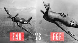 F4U Corsair vs F6F Hellcat | Which was the better fighter?