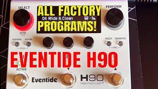 Eventide H90 all factory programs (No Talking)