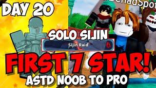 [Day 20] Soloing Sijin Raid & Getting My First 7 Star Metal Cooler! | ASTD Noob to Pro