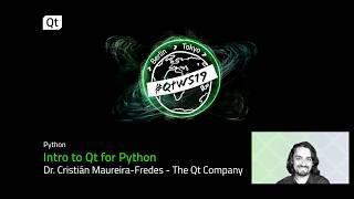 Qt for Python; an introduction