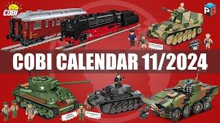  November premieres from COBI - 11/2024 -  Tanks, trains, planes, cars #cobi #bricks