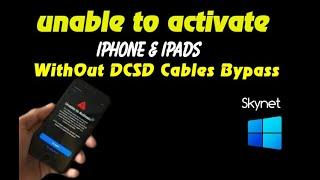 Resolve Unable to Activate Issues on iPhone & iPad unable to activate withOut DCSD Bypass  icloud