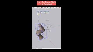 Sketchup Tips : How To Draw Chair in Sketchup by Curviloft