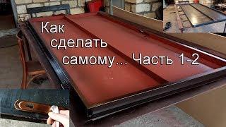 Простой способ сделать железную дверь самому. Сварка двери