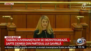 „Unde fugem?” Deputații din partidul Anamariei Gavrilă, șapte demisii