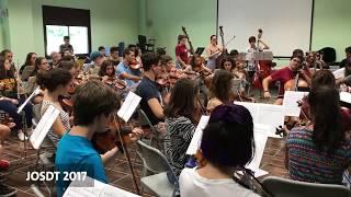 Assaig de la Jove Orquestra Simfònica de la Diputació de Tarragona 2017