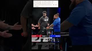Intense Open Hand Slap Competition: The Power of the Slap!#slapfight #power #strength