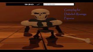 Gameplay for Disbelief: Revenge Papyrus ! Undertale : Last Corridor