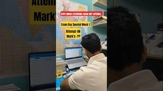 EXAM DAY SPECIAL TEST 1// #mocktest #testbook #shorts #ntpc_exam #examreview #railway #rrbntpc #reel