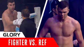 Fighter vs. Ref?! See why Artem Levin QUIT Mid-Fight