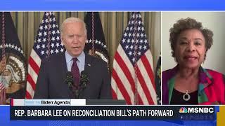 Rep. Barbara Lee Joins Yasmin Vossoughian on MSNBC