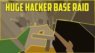 Huge Hacker Base Raid | Unturned Vanilla PVP |