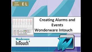 Alarms and Events Window Popup Wonderware Intouch