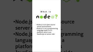 Day3: MERN @kaashiv What is NodeJs? Nodejs in Tamil