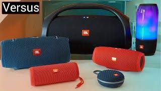 JBL Speaker Line Up Explained- JBL Boombox vs Xtreme 2 vs Pulse 3 vs Charge 3 vs Flip 4 vs Clip 3