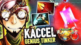 Kaccel Fast And The GENIUS Tinker - Crazy Dancing Moves Of Tinker GOD Dota 2