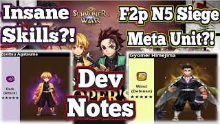 Demon Slayer Collab Brings Us New F2p Siege Meta And More! - Summoners War