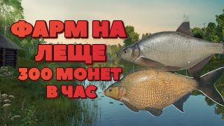 РУССКАЯ РЫБАЛКА 4!!! ЛУЧШИЙ ФАРМ ДЛЯ НОВИЧКОВ !!! ЛЕЩ НА КОМАРИНОМ!!!