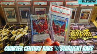 Discussing Quarter Century Rares vs Starlight Rares: What's the Difference??