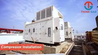 Construction of THINK Gas CNG Stations