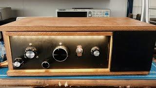 Wooden Radio   High Performance Regenerative Receiver