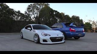 Josh Flood Bagged BRZ & Tobias Dyer-Smith WRX - Precision Shots Photography