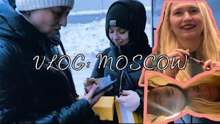 VLOG| Еду одна в поезде. Моя поездка в Москву! Почти продуктивно