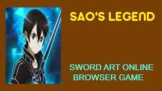 SAO Legend: Sword Art Online browser game - SAO Legend