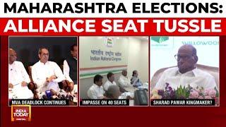 Maharashtra Elections: Seat Sharing Tussle in Maha Vikas Aghadi Alliance | India Today