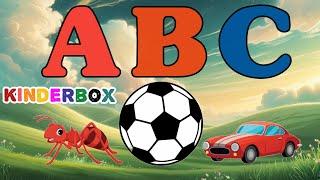 ABC Song for Kids | New Nursery Song | Alphabet Song | KinderBox Tb