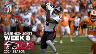 Atlanta Falcons vs. Tampa Bay Buccaneers Game Highlights | NFL 2024 Season Week 8