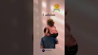 Million problems |  1 solution ️️  | papa quotes | father status |