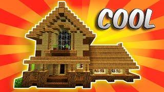 MINECRAFT: How To build A survival House | Best survival House 2016 -2017 ( Hd ) Tutorial