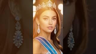 AI Miss Argentina 2024: Luciana Rivera Shines on Stage