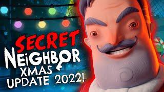 SECRET NEIGHBOR: CHRISTMAS UPDATE 2022!! (Inventor Rework, Snow Thief Reveal, & More!)