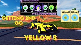 How I Got Another Hyper Yellow Level 5 In Roblox Jailbreak