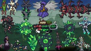 [OUTDATED] Terraria - Mod of Redemption - ALL BOSSES Druid Class No-hit