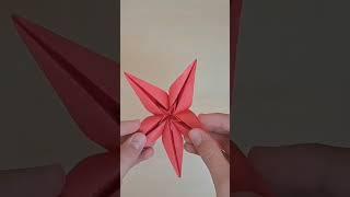origami easy star #origami #origamicraft #craft #origami #shorts #origamitutorial