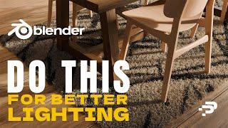 Easy Blender Lighting HACK [Blender Tutorial]