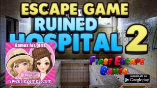 Escape Game Ruined Hospital 3 Walk Through - FirstEscapeGames