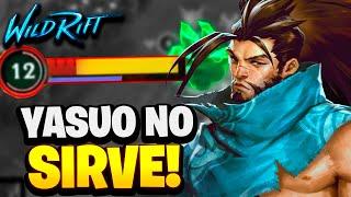 ¿PORQUE RIOT NO NERFEA A YASUO? | Wild Rift